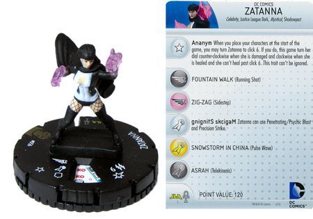 ZATANNA #056 Justice League Trinity War DC HeroClix Super Rare
