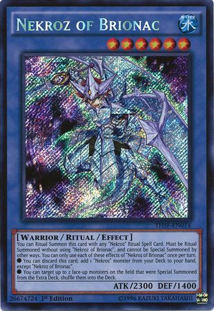 Nekroz of Brionac - THSF-EN014 - Secret Rare 1st Edition