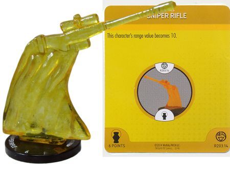 Orange Lantern Sniper Rifle R103 14 3D Special Object War of Light DC Heroclix DC War of the Light Constructs Singles Orange Lantern Sniper Rifle R103 14 3D Special Object War of Light DC Heroclix DC War of the Light Constructs Singles