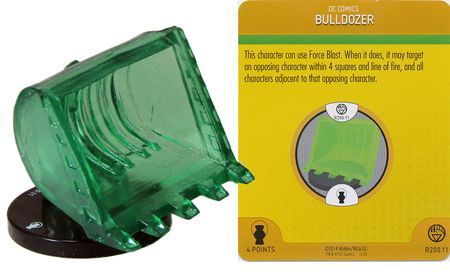 Green Lantern Bulldozer R100 11 3D Special Object War of Light DC Heroclix DC War of the Light Constructs Singles Green Lantern Bulldozer R100 11 3D Special Object War of Light DC Heroclix DC War of the Light Constructs Singles
