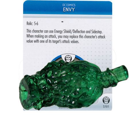 Envy Special Object S101 Justice League Trinity War Booster Set DC HeroClix Envy Special Object S101 Justice League Trinity War Booster Set DC HeroClix
