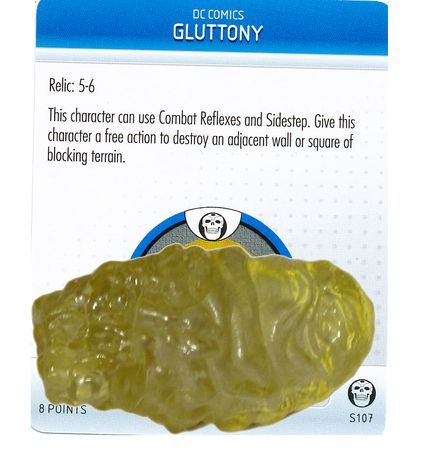 Gluttony Special Object S107 Justice League Trinity War Booster Set DC HeroClix Justice League Trinity War Booster Set Singles Gluttony Special Object S107 Justice League Trinity War Booster Set DC HeroClix Justice League Trinity War Booster Set Singles