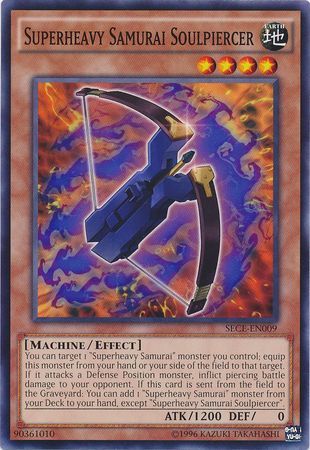 Superheavy Samurai Soulpiercer SECE EN009 Common Unlimited Superheavy Samurai Soulpiercer SECE EN009 Common Unlimited