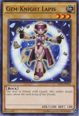 Gem Knight Lapis SECE EN012 Common Unlimited Gem Knight Lapis SECE EN012 Common Unlimited