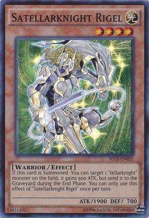 Satellarknight Rigel SECE EN025 Super Rare Unlimited Satellarknight Rigel SECE EN025 Super Rare Unlimited