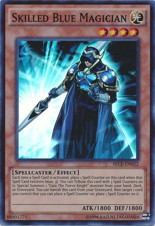 Skilled Blue Magician SECE EN032 Super Rare Unlimited Skilled Blue Magician SECE EN032 Super Rare Unlimited