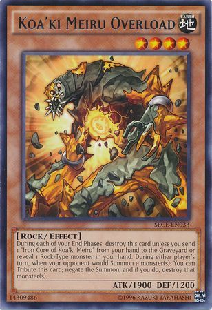 Koa ki Meiru Overload SECE EN033 Rare Unlimited Koa ki Meiru Overload SECE EN033 Rare Unlimited