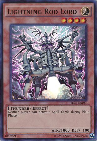 Lightning Rod Lord SECE EN037 Super Rare Unlimited Secrets of Eternity SECE Unlimited Singles Lightning Rod Lord SECE EN037 Super Rare Unlimited Secrets of Eternity SECE Unlimited Singles