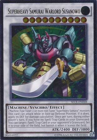 Ultimate Rare Superheavy Samurai Warlord Susanowo SECE EN048 Unlimited Ultimate Rare Superheavy Samurai Warlord Susanowo SECE EN048 Unlimited