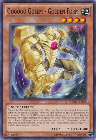 Gogogo Golem Golden Form SECE EN090 Common Unlimited Gogogo Golem Golden Form SECE EN090 Common Unlimited