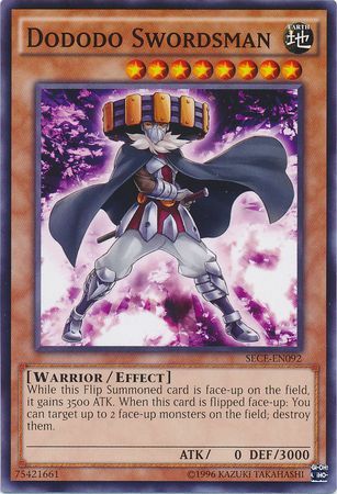 Dododo Swordsman SECE EN092 Common Unlimited Dododo Swordsman SECE EN092 Common Unlimited