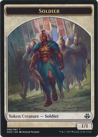 Soldier Token 066 DDO Duel Decks Elspeth vs Kiora Singles Soldier Token 066 DDO Duel Decks Elspeth vs Kiora Singles