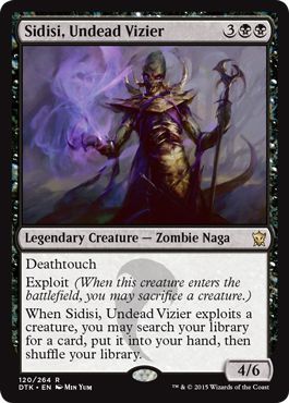 Sidisi Undead Vizier 120 264 Dragons of Tarkir Singles Sidisi Undead Vizier 120 264 Dragons of Tarkir Singles