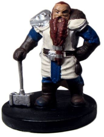 Dungeons and Dragons Miniatures Elemental Evil 07 Shield Dwarf Fighter