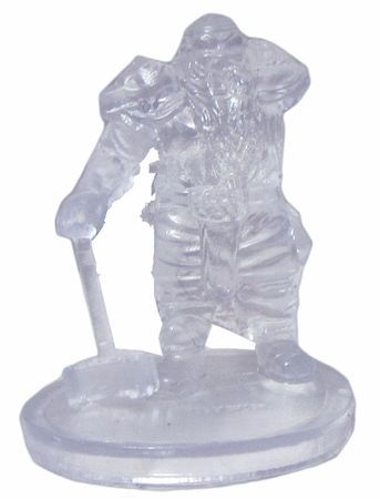 Elemental Evil ~ INVISIBLE SHIELD DWARF FIGHTER #7 Icons of Realms D/&D warrior