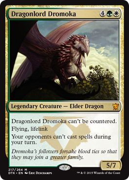 Dragonlord Dromoka 217 264 Dragons of Tarkir Singles Dragonlord Dromoka 217 264 Dragons of Tarkir Singles