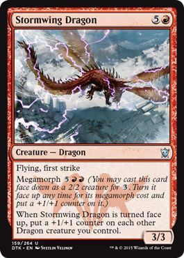 Stormwing Dragon 159 264 Dragons of Tarkir Singles Stormwing Dragon 159 264 Dragons of Tarkir Singles
