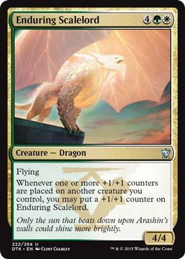 Enduring Scalelord 222 264 Dragons of Tarkir Singles Enduring Scalelord 222 264 Dragons of Tarkir Singles