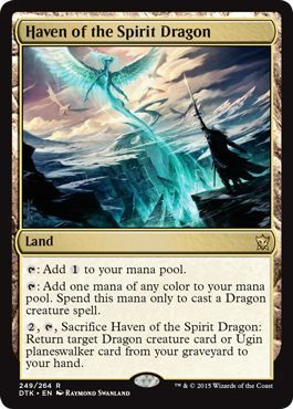Haven of the Spirit Dragon 249 264 Dragons of Tarkir Singles Haven of the Spirit Dragon 249 264 Dragons of Tarkir Singles