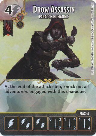 Drow Assassin Paragon Humanoid 100 138 Rare Drow Assassin Paragon Humanoid 100 138 Rare
