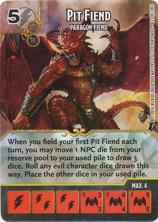 Pit Fiend Paragon Fiend 113 138 Rare D D Dice Masters Battle for Faerun Singles Pit Fiend Paragon Fiend 113 138 Rare D D Dice Masters Battle for Faerun Singles