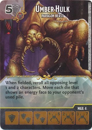 Umber Hulk Paragon Beast 117 138 Rare D D Dice Masters Battle for Faerun Singles Umber Hulk Paragon Beast 117 138 Rare D D Dice Masters Battle for Faerun Singles