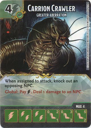 Carrion Crawler Greater Aberration 65 138 Uncommon D D Dice Masters Battle for Faerun Singles Carrion Crawler Greater Aberration 65 138 Uncommon D D Dice Masters Battle for Faerun Singles