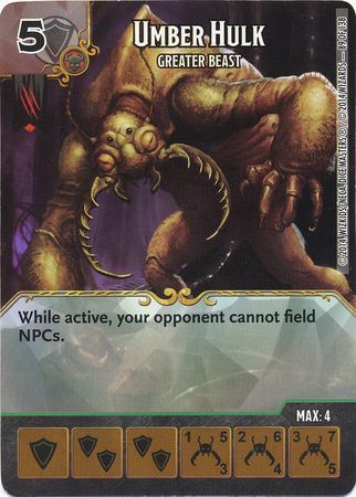 Umber Hulk Greater Beast 89 138 Uncommon Umber Hulk Greater Beast 89 138 Uncommon
