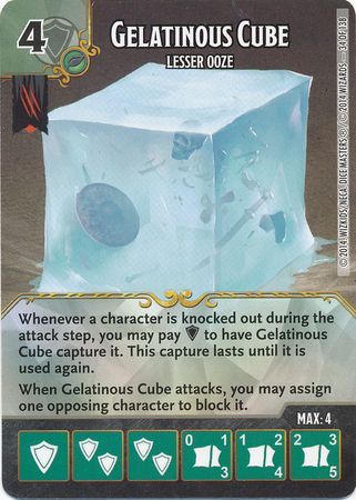 Gelatinous Cube Lesser Ooze 34 138 Common D D Dice Masters Battle for Faerun Singles Gelatinous Cube Lesser Ooze 34 138 Common D D Dice Masters Battle for Faerun Singles