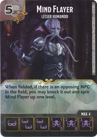 Mind Flayer Lesser Humanoid 43 138 Common D D Dice Masters Battle for Faerun Singles Mind Flayer Lesser Humanoid 43 138 Common D D Dice Masters Battle for Faerun Singles