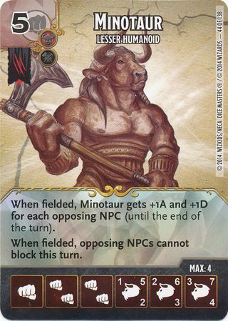 Minotaur Lesser Humanoid 44 138 Common Minotaur Lesser Humanoid 44 138 Common