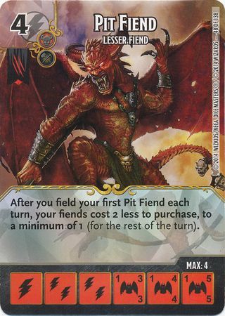 Pit Fiend Lesser Fiend 48 138 Common Pit Fiend Lesser Fiend 48 138 Common