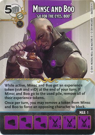 Minsc and Boo Go for the eyes Boo Promo D D2014 1 D D Dice Masters Battle for Faerun Singles Minsc and Boo Go for the eyes Boo Promo D D2014 1 D D Dice Masters Battle for Faerun Singles