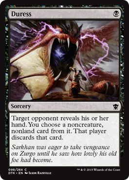 Duress 098 264 Dragons of Tarkir Singles Duress 098 264 Dragons of Tarkir Singles