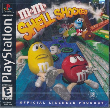 M M s Shell Shocked Playstation 1 Sony Playstation PS1 M M s Shell Shocked Playstation 1 Sony Playstation PS1