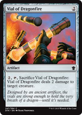 Vial of Dragonfire 247 264 Dragons of Tarkir Singles Vial of Dragonfire 247 264 Dragons of Tarkir Singles