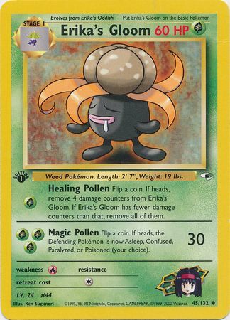 CARD POKEMON EJ VOL. I #044 GLOOM 2020 Kanto PERU South America Edition TCG