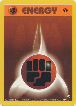 Fighting Energy 127 132 Common 1st Edition Fighting Energy 127 132 Common 1st Edition