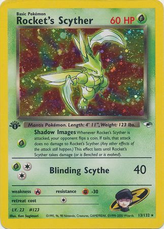 Image result for rockets scyther 1st edition
