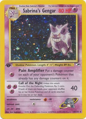 Gengar 057/198 Holo Rare Sword & Shield - Chilling Reign Pokemon 2021