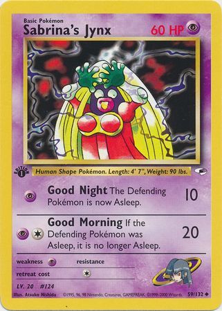 Sabrina s Jynx 59 132 Uncommon 1st Edition Sabrina s Jynx 59 132 Uncommon 1st Edition