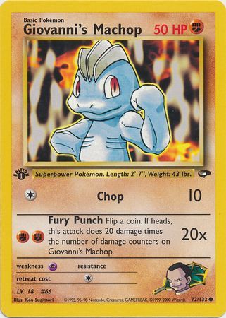 Giovanni's Machop - Pokemon | TrollAndToad