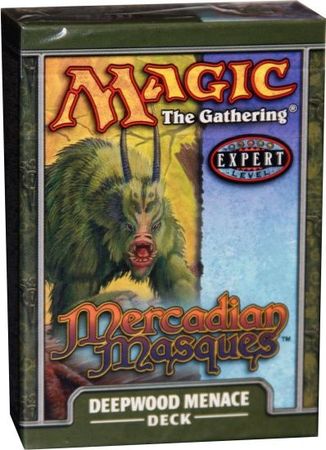 Mercadian Masques Deepwood Menace Preconstructed Theme Deck (MTG)