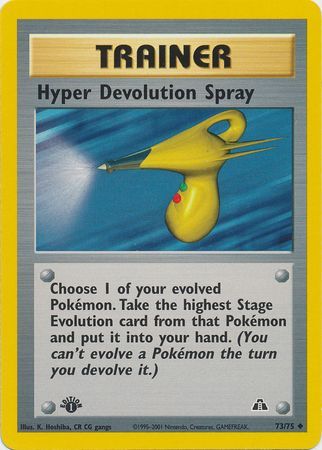 Devolution Spray  Pokemon CCG Base set NM 72/102 non-holo