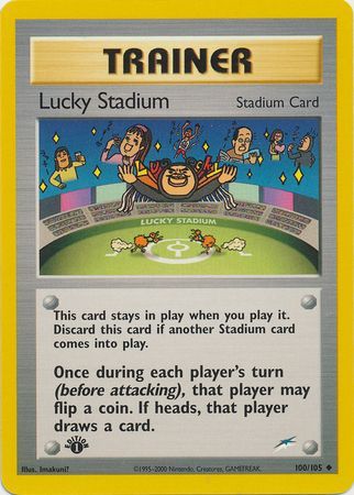 Lucky Stadium 100 105 Uncommon 1st Edition Lucky Stadium 100 105 Uncommon 1st Edition