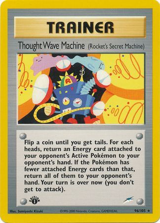 Thought Wave Machine 96 105 Rare 1st Edition Neo Destiny 1st Edition Singles Thought Wave Machine 96 105 Rare 1st Edition Neo Destiny 1st Edition Singles