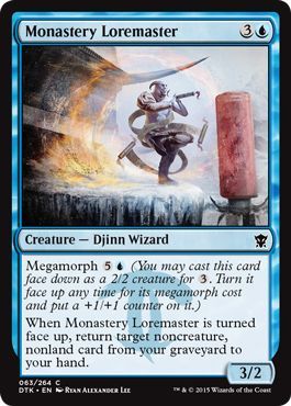 Monastery Loremaster 063 264 Dragons of Tarkir Singles Monastery Loremaster 063 264 Dragons of Tarkir Singles