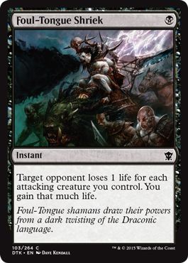 Foul Tongue Shriek 103 264 Foul Tongue Shriek 103 264