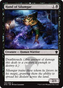 Hand of Silumgar 105 264 Dragons of Tarkir Singles Hand of Silumgar 105 264 Dragons of Tarkir Singles