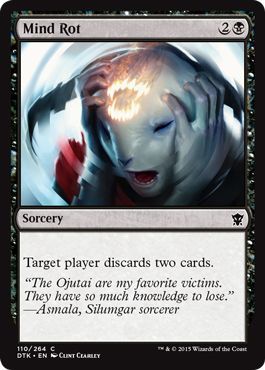 Mind Rot 110 264 Dragons of Tarkir Singles Mind Rot 110 264 Dragons of Tarkir Singles